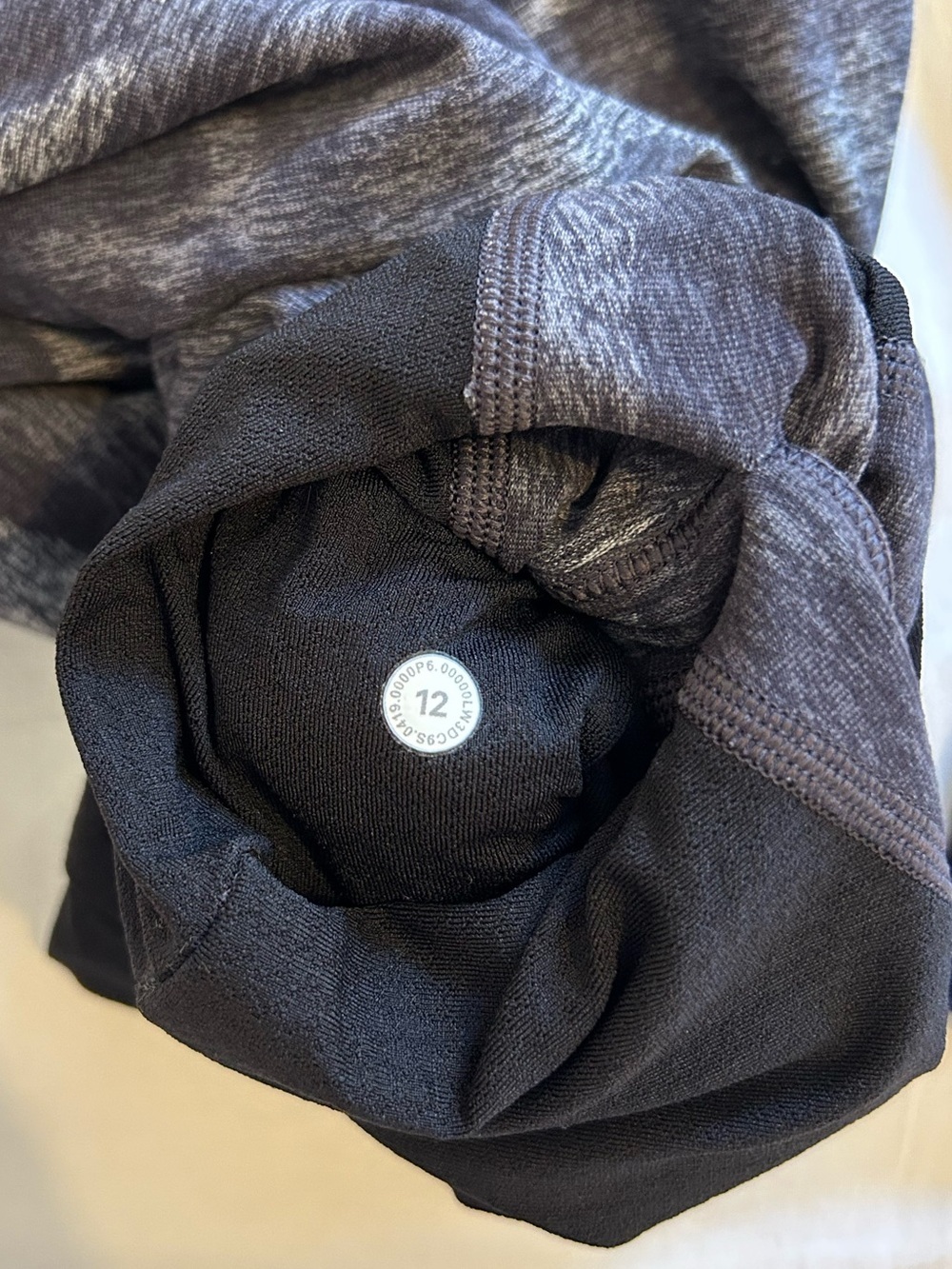 Lululemon On Repeat Rulu Hoodie Incognito Camo Black Size 12 - Picture 7 of 7